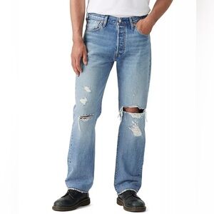 Levis 501 Original Button Fly Mens Jeans NWT Size 28/30